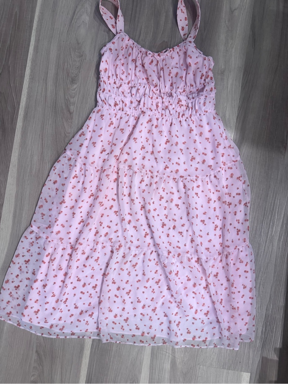 Sunday Best Floral Tiered Midi Sundress